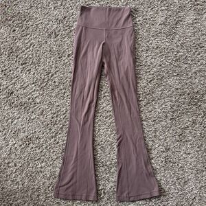 Lululemon Size 4 Align Mini Flare Pant Regular 31” High Rise Mauve Pink LW5EUSS